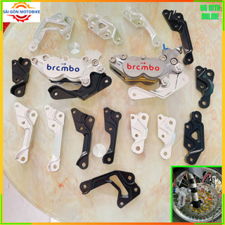 Pát 4Pis_Pát CNC đi size đĩa 245/260/267/290/295 >>> Xài Heo 4Pis Nisin/Bremb@/Frando/Adelin ( Xài Ốc Bắt Bát Heo 8Li )