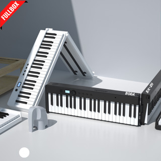 Đàn Piano Điện Bora BX 20 Gấp Gọn - 88 Phím Nặng Cảm Lực- Kết Nối Bluetooth - Kèm Chân Gỗ +Tai Phone