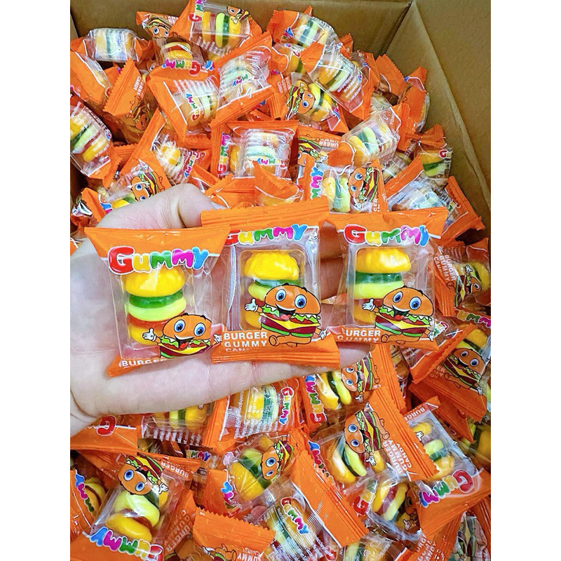 Kẹo dẻo Hamberger gummy ( 1-5 cái)