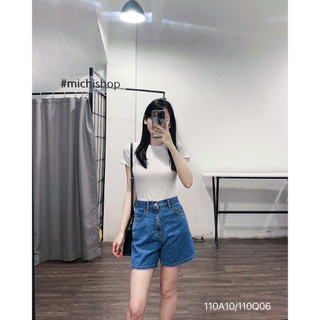 Áo thun cổ tròn basic ngắn tay - 110A10