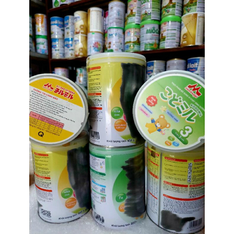 sữa nhật morinaga 850g /date th1/2024 (cào nhãn sp như hình)