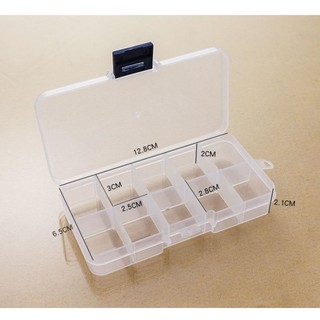 Sỉ 10 hộp 10 ngăn đựng trang sức có thể tháo rời các ngăn