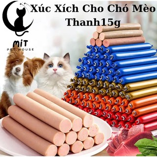 Xúc Xích Cho Chó Mèo Thú Cưng-Đồ Ăn Vặt Chó Mèo-Thanh 15g