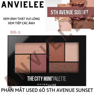 5th Avenue Sunset Bảng Phấn Mắt Maybelline 6Ô 6.1g The City Mini Palette