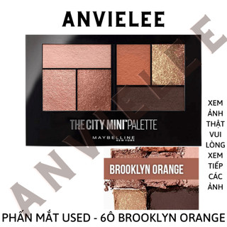 Brooklyn Orange Bảng Phấn Mắt Maybelline 6 Ô 6.1g The City Mini Palette