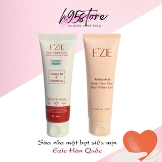 Ezie Sữa rửa mặt bọt mịn thế hệ mới ngăn ngừa mụn dưỡng trắng làm trẻ hóa da cao cấp Hàn Quốc