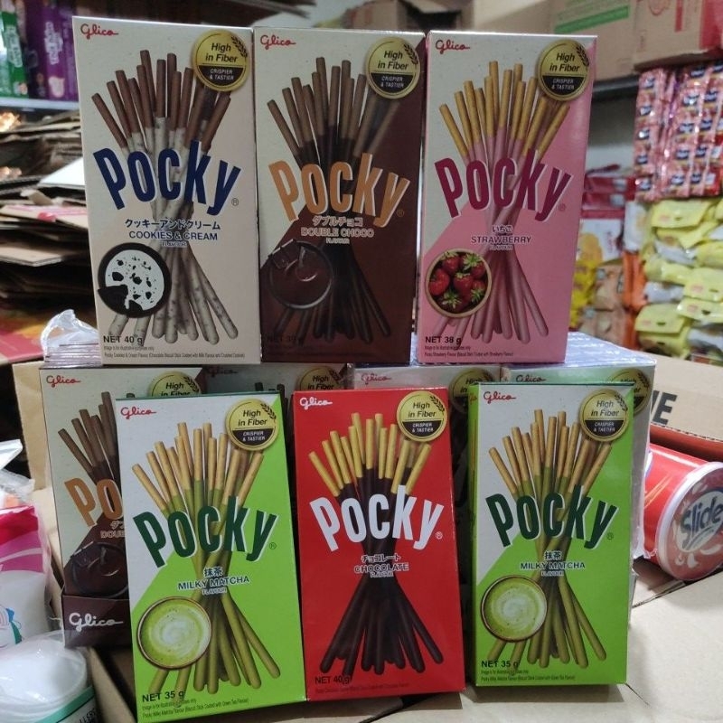 Bánh Pocky Glico Kem Socola Hộp 40g