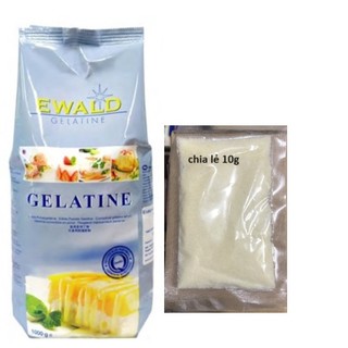 Bột gelatine ewald đức chiaa lẻ 10g