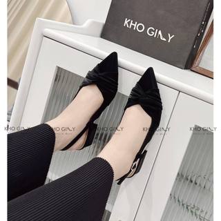 Giày Slingback Nơ Thắt g0475