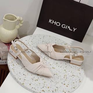 Giày Slingback Nơ Thắt g0475