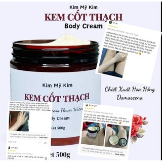 KEM CỐT THẠCH . DƯỠNG TRẮNG SÁNG DA