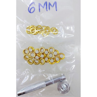 Combo bộ đóng khoen +20 khoen ore đồng thau không gỉ Đóng khoen áo quần,đồ thủ công