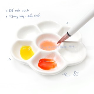 [Huta Art] Khay sứ pha màu chất lượng cao, dễ rửa