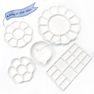 [Huta Art] Khay sứ pha màu chất lượng cao, dễ rửa