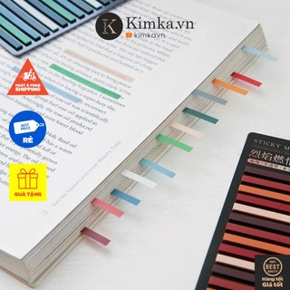   574  Miếng Dán Highlight Sách Vở Giấy Note Ghi Chú Đánh Dấu Trang 