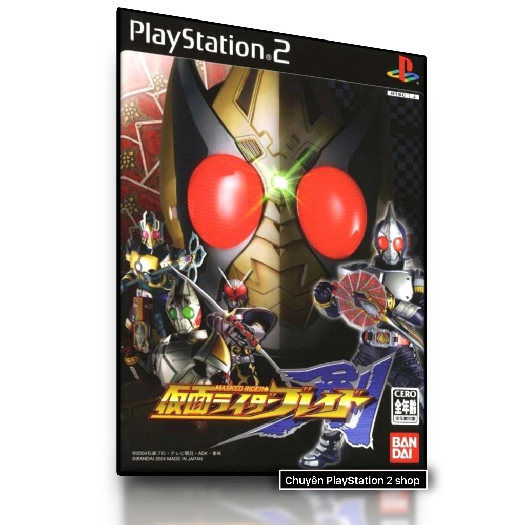 Đĩa game PS2, Kamen Rider Blade (Japan) (đối kháng) cho máy game PS2