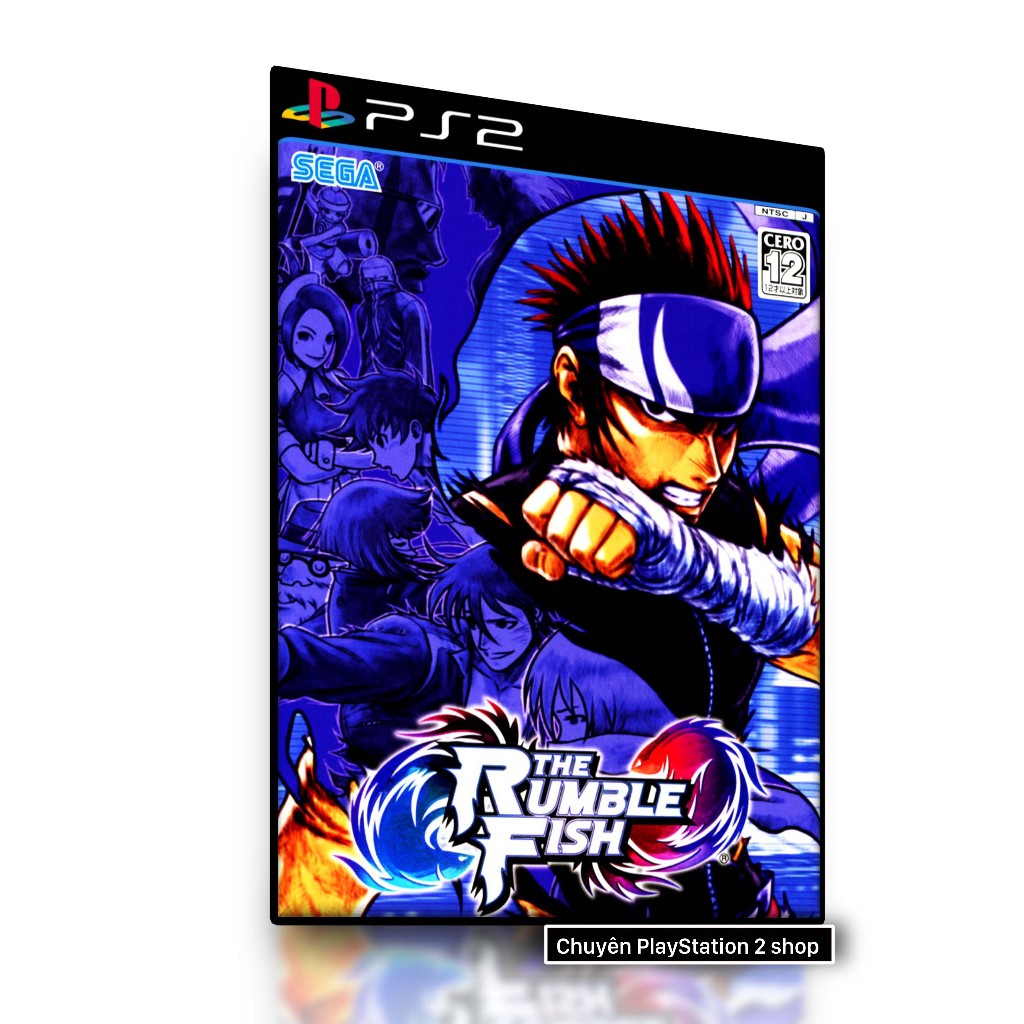Đĩa game PS2, The Rumble Fish (Japan) (đối kháng) cho máy game PS2