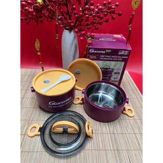 Hộp đựng cơm Lock & Lock 2 ngăn (Quà tặng Glucerna)