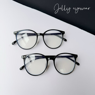 KÍNH GIẢ CẬN GỌNG TRÒN FORM TO OVERSIZE TRÒNG UV400 JELLY EYEWEAR