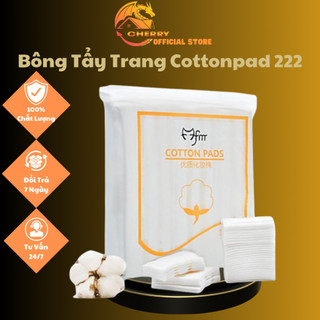 Bông Tẩy Trang Cottonpad 222 Miếng Mềm Mịn Siêu Tiết Kiệm Xuka Cosmetic(Cherry Store)