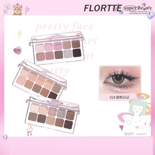 Bảng Phấn Mắt 10 Ô FLORTTE Wackky Girls