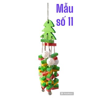 1 ĐỒ CHƠI CAO CẤP CHO CÁC DÒNG VẸT TRUNG VÀ TO NHƯ : XÍCH, HAHN, COCKATOO, XÁM, MACAW