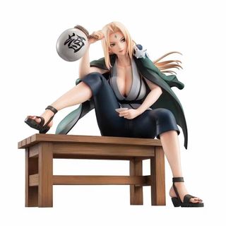 Mô hình hokage tsunade tạo dáng gợi cảm trên ghế - mô hình naruto, mô hình anime nữ gợi cảm