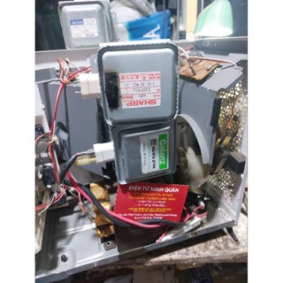 Bóng đèn cao tần sử dụng cho lò vi sóng sharp,sanyo.Mã sharp A351chạy tương đương Mã galanz M24FA-210A có video kèm.