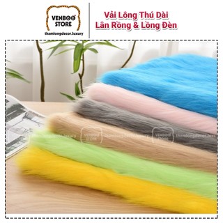 🐉 [FREESHIP] VẢI LÔNG THÚ may Lân Sư Rồng Đầu Lân Áo Lân Rồng múa lân ngày Tết | Vải lông làm lồng đèn trung thu 5040