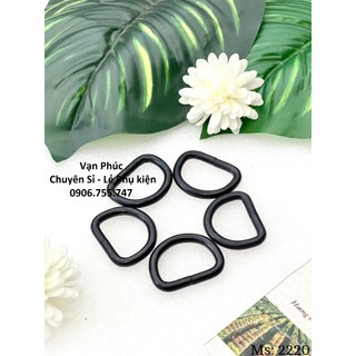 |Hàng xí nghiệp| Khoen D cao cấp kim loại đặc bản 2.5cm lọt lòng - Phụ kiện túi ví, Handmade,...