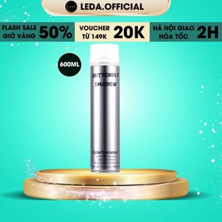 Gôm xịt tóc Butterfly Shadow, Gôm bạc tạo kiểu keo xịt giữ nếp tóc nam nữ chính hãng 600ML