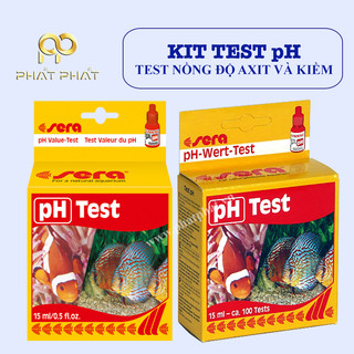 Kit test nồng đồ pH, kiểm tra nồng độ axit kiềm, test axit kiềm, test nồng độ kiềm axit, bộ kiểm tra nồng độ pH nước