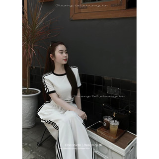 SET BỘ QUẦN XUÔNG CHẠY SỌC (sẵn hàng trắng M)