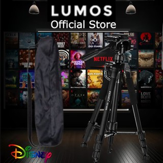 ST-666 Di Động Nhôm Dslr Chân Máy Ảnh Giá Đỡ Điện Thoại Di Động Chân Đế Tripod Vlogging Ringlight Giá Đỡ