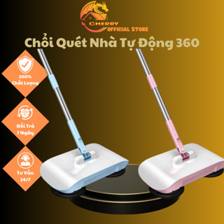 Chổi Quét Nhà Tự Động Xoay Không Dùng Điện, Chổi Quét Nhà, Hút Bụi Thông Minh Xoay 360 Độ Tự Động(Cherry Store)