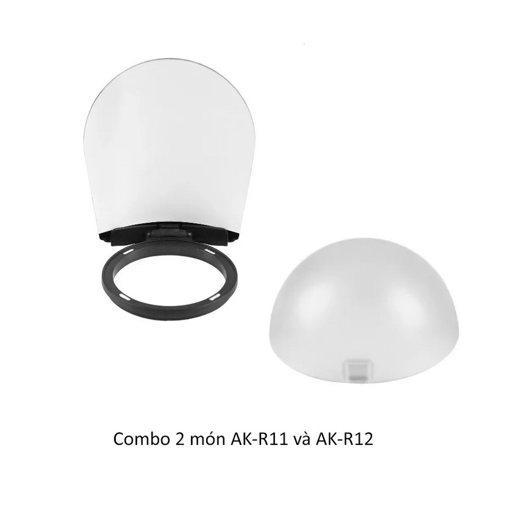 Bộ tản sáng Godox AK-R11 và AK-R12 dùng cho Flash đầu tròn V1, V1 Pro
