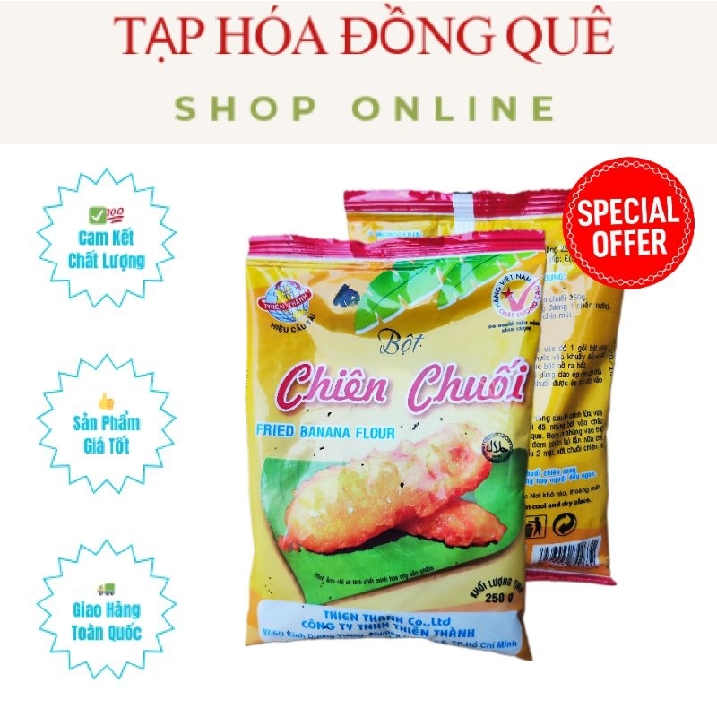 Bột Chiên Chuối Thiên Thành 250g
