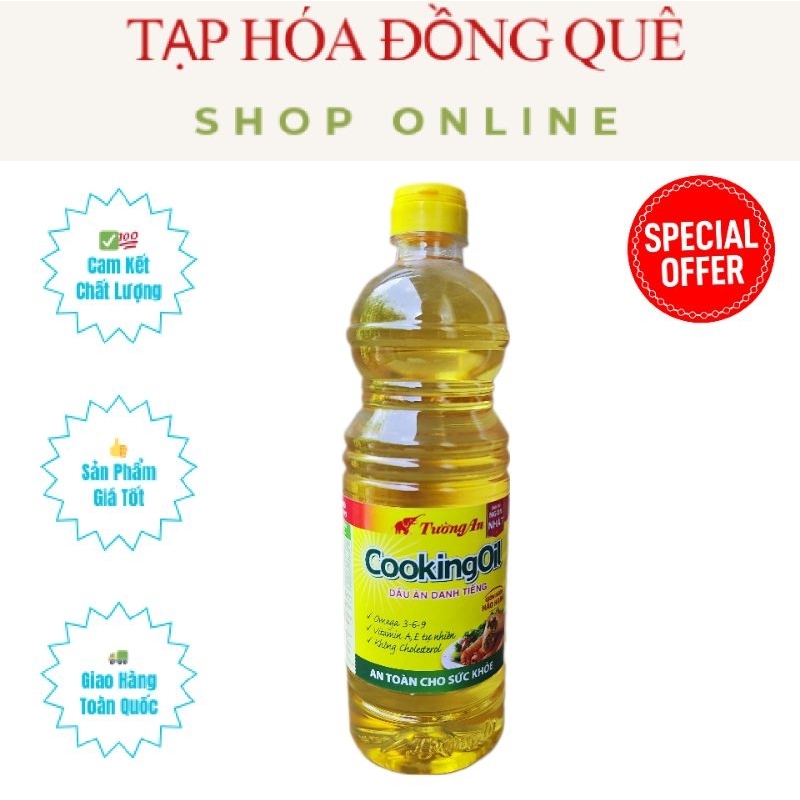 Dầu Ăn Cooking Oil Tường An 1 Lít