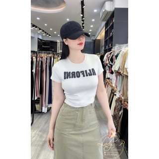Áo thun dáng croptop basic - LADY.Clothing