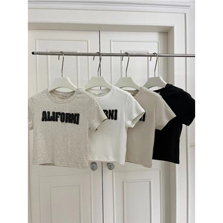 Áo thun dáng croptop basic - LADY.Clothing