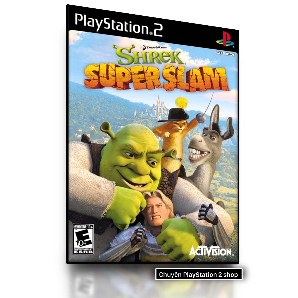 Đĩa game PS2, Shrek SuperSlam (đối kháng) cho máy game PS2