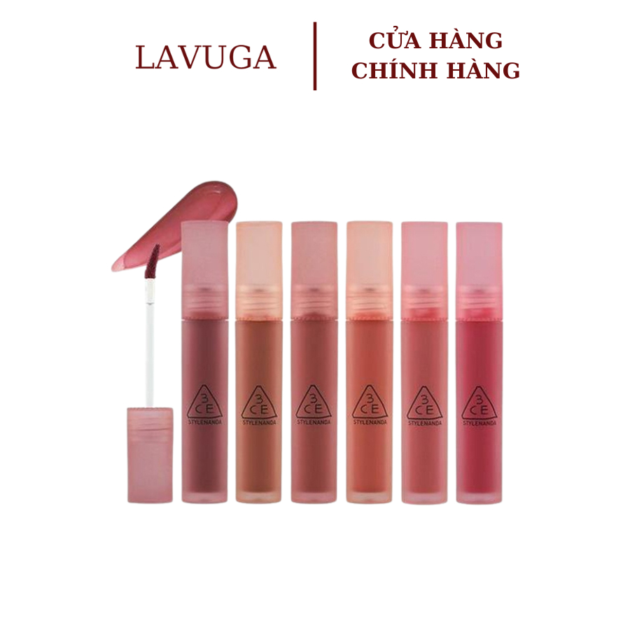 son kem lì 3CE Blur water tint (Son kem 3ce đầy đủ mã màu)