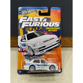 Xe mô hình đồ chơi Hotwheels cơ bản 1:64 - Fast & Furious - Volkswagen Jetta MK3