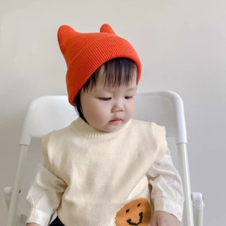 Nón len trùm đầu cho bé Giữ ấm Mũ len Tai gấu Hàn Quốc Siêu xinh Cho bé Nón len beanie cho bé Dễ thương
