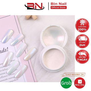 Hũ Tráng gương ngọc trai trang trí móng