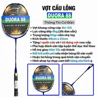 Vợt cầu lông đơn yoneex khung nhôm carbon tặng quấn cán + bao đựng đã căng sẵn