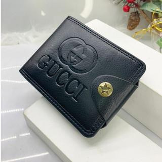 Ví nam dáng ngang cúc bấm nhiều ngăn tiện dụng da cao cấp