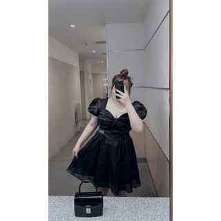 ( 60-90KG ) ĐẦM CÚP NGỰC VOAN TƠ TIỂU THƯ BIGSIZE