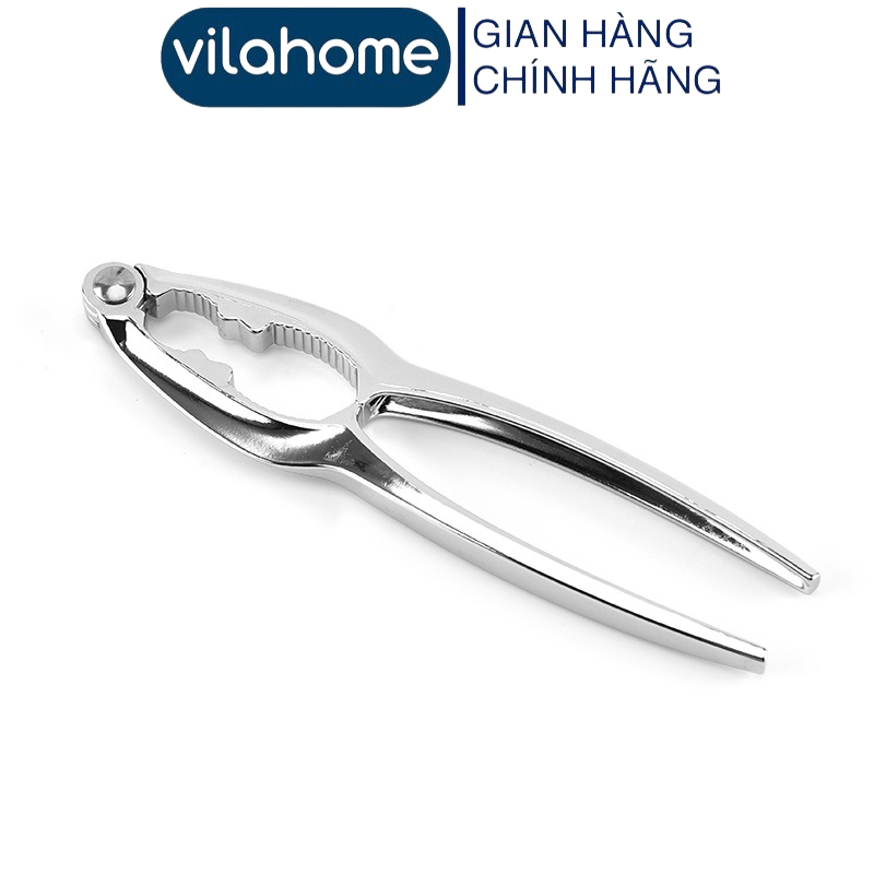 Kẹp Cua Inox Vilahome, Dụng Cụ Kẹp Cua Ghẹ và Tách Các Loại Vỏ, Hạt Cứng Siêu Bền