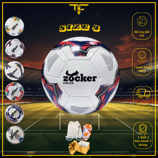 Quả bóng đá zocker, quả bóng đá size 4, quả bóng đá zocker, quả bóng đá zocker bảo hành 3 tháng